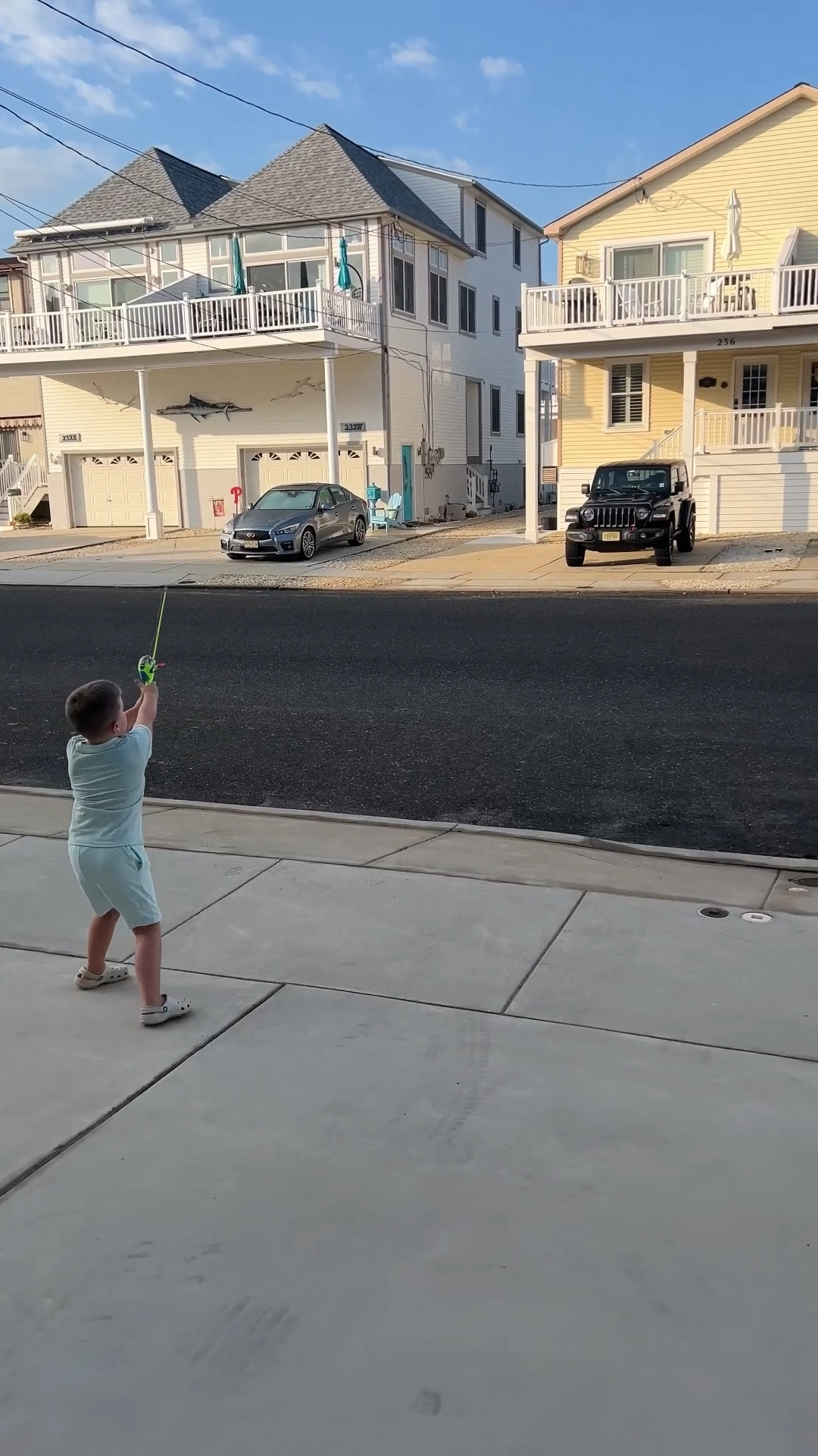 Hen your son gets his first fishing rod, you let him practice all day long 🎣

#LTKKids #LTKFamily