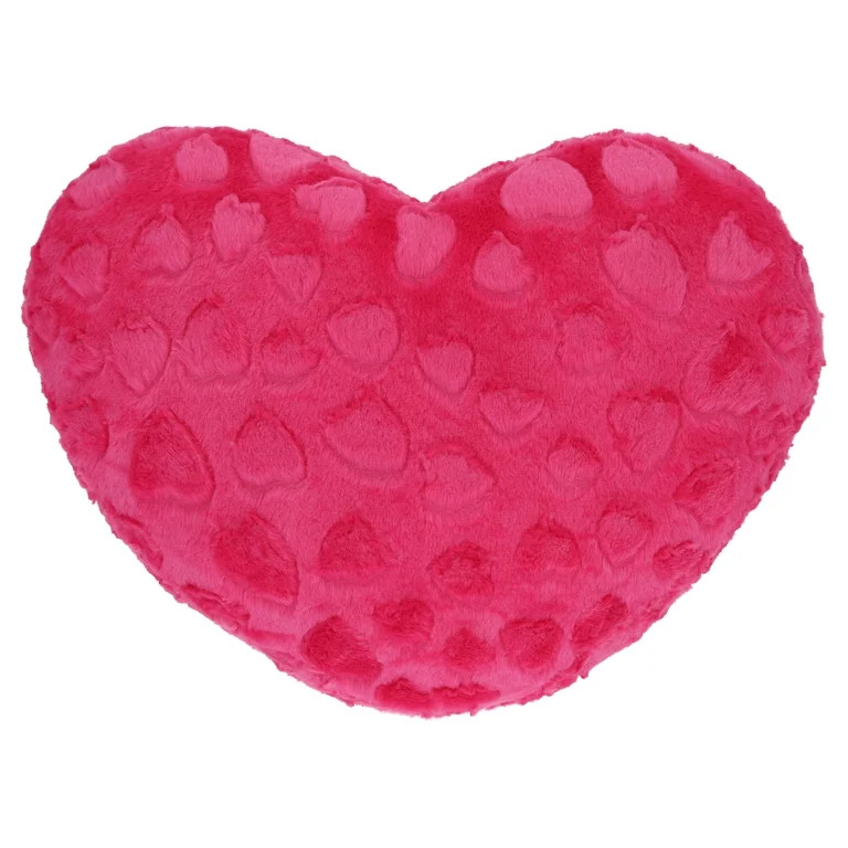 Large Mama Plush Heart Pillow, Pink, 19" x 15", Mother's Day by Way To Celebrate | Walmart (US)