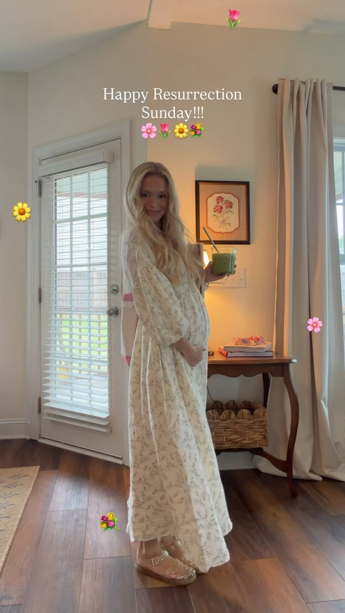 Obsessed with this dress pregnant or not! So comfy and lined so it’s not see through! 