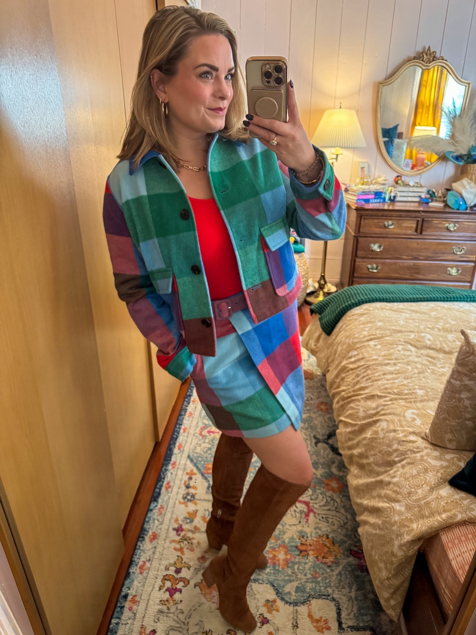 The cutest chore jacket and kilt skirt that will carry you right through the winter holidays! And you won’t believe the prices! 

#LTKHoliday #LTKSeasonal #LTKMidsize