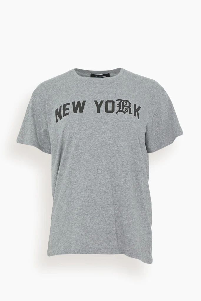New York Boy Tee in Heather Grey | Hampden Clothing