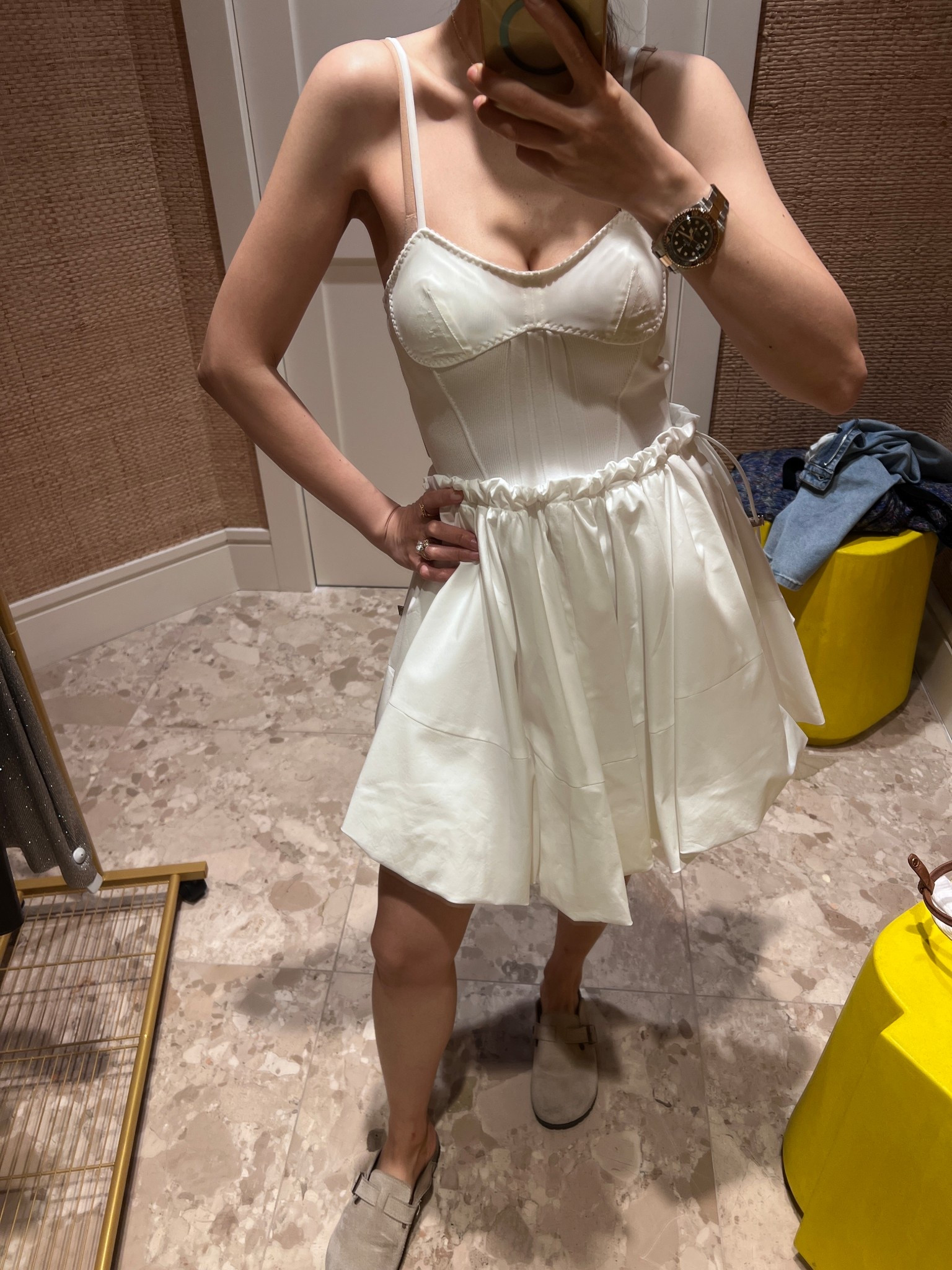 Little white dress 

#LTKOver40 #LTKmomlife #LTKootd