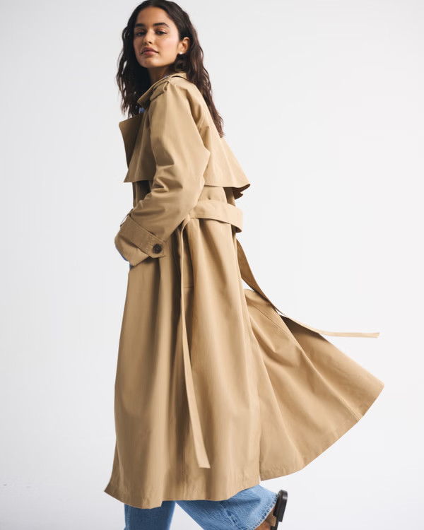 Classic Trench Coat | Abercrombie & Fitch (US)