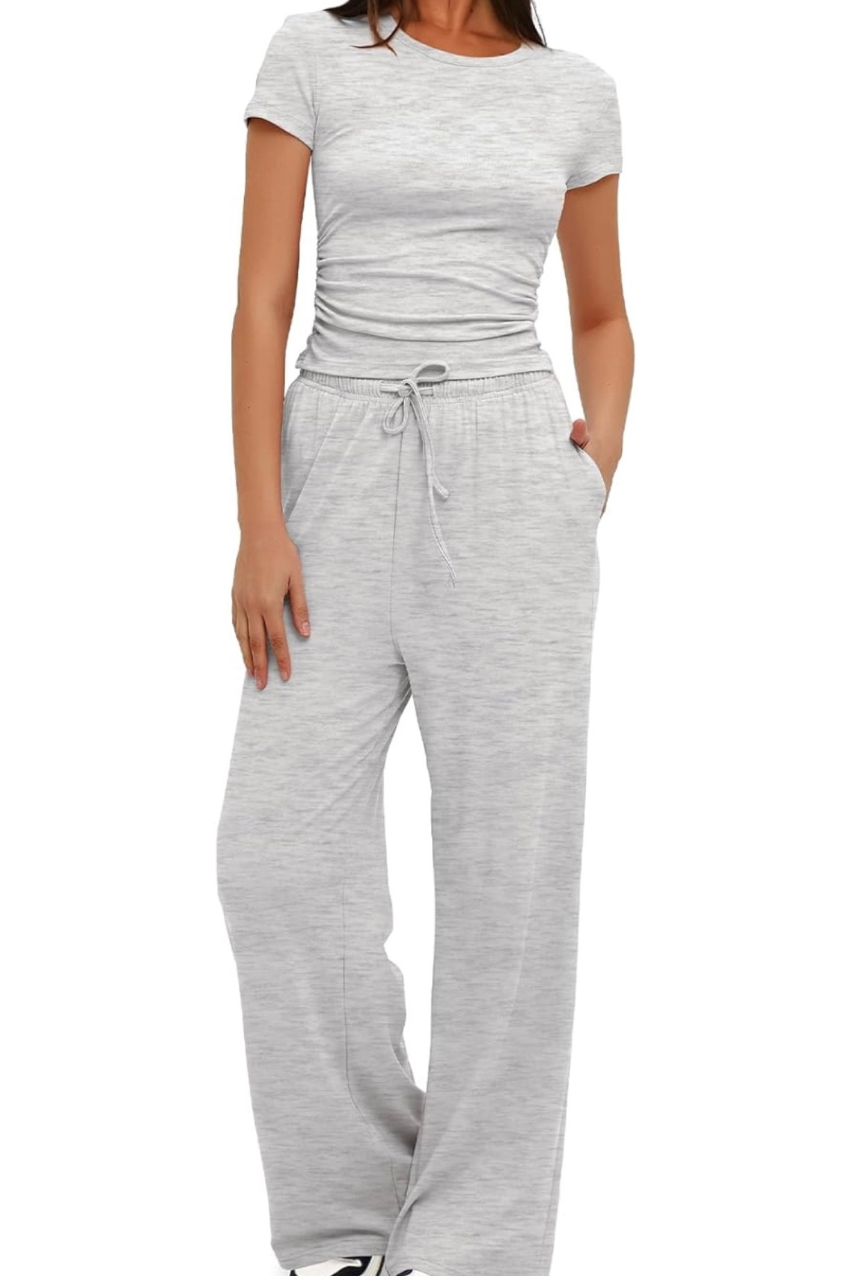 The best lounge set ! Trust me just grab it ! Honestly it feels just like my boyfriend collection items from skims !! 

#LTKfindsunder50