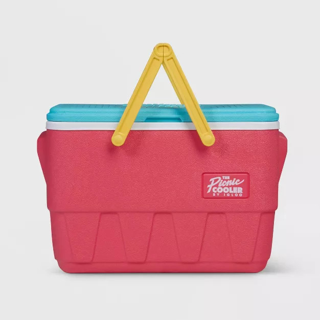 Igloo Picnic Basket 25qt Cooler - Watermelon | Target