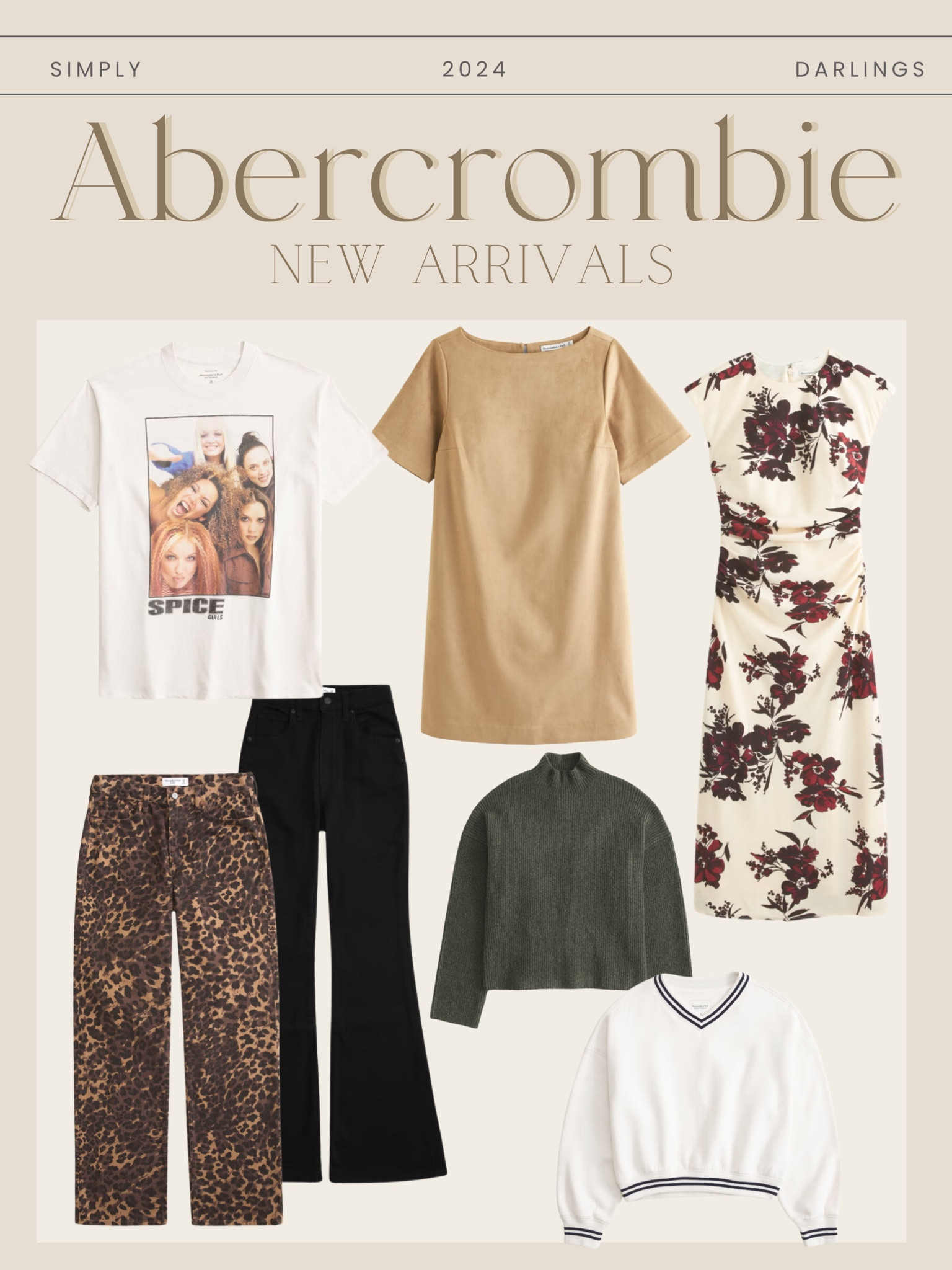 Abercrombie new arrivals! And the cheetah is cheetahing