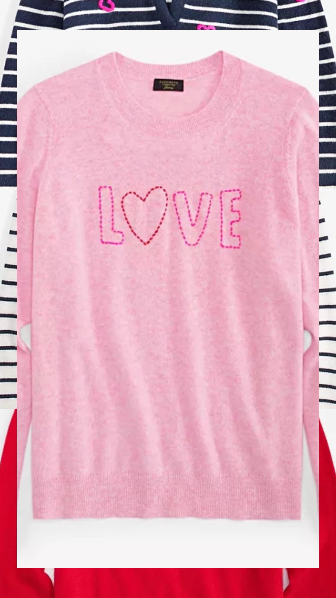 100 % Cashmere sweaters on sale ! Just in time for Valentine’s Day ! 

#LTKWatchNow #LTKSeasonal #LTKSaleAlert