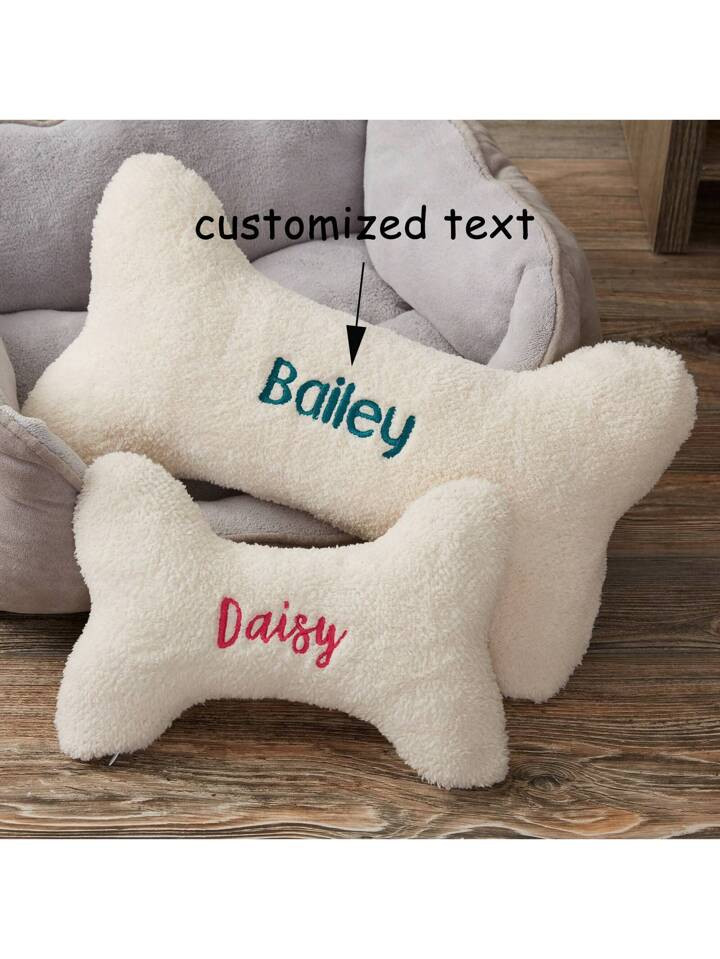 1pc Personalized Dog Bone Customizable Pet Name Toys, Pet Companion Gifts, Pet Furniture, Pet Gifts Ornamental,Engraved,Stainless Stylish,Fashion,Colorful,Vintage,Cute,Contracted,Cuties Custom,Unique,Customized,Personalized Ideal Gifts For Him,Ideal Gifts For Her Pet Lovers,Friends,Family,Her For Anniversaries,For Birthdays | SHEIN