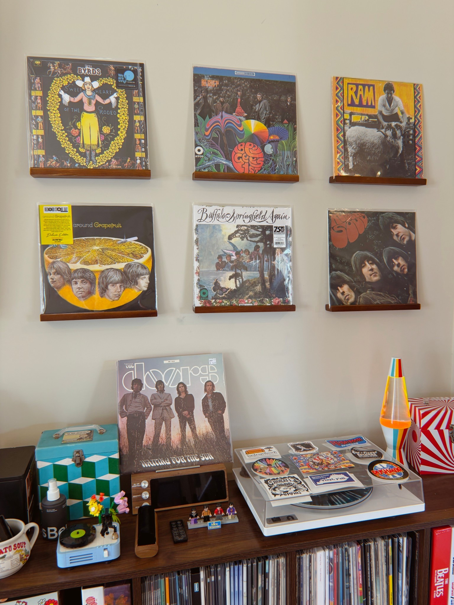 Vinyl record wall shelves 

#LTKHome