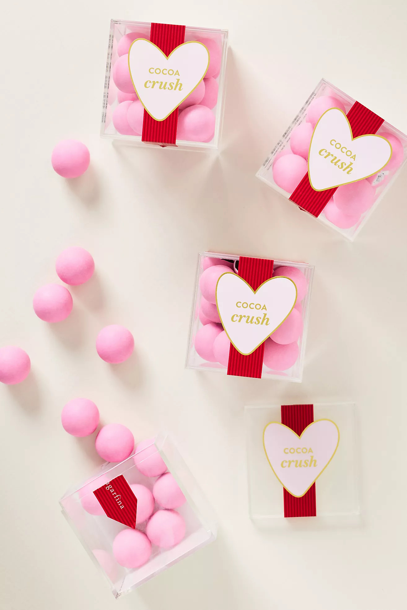 Sugarfina Cocoa Crush Pink Brownie Bites 4-Piece Cube Kit | Anthropologie (US)