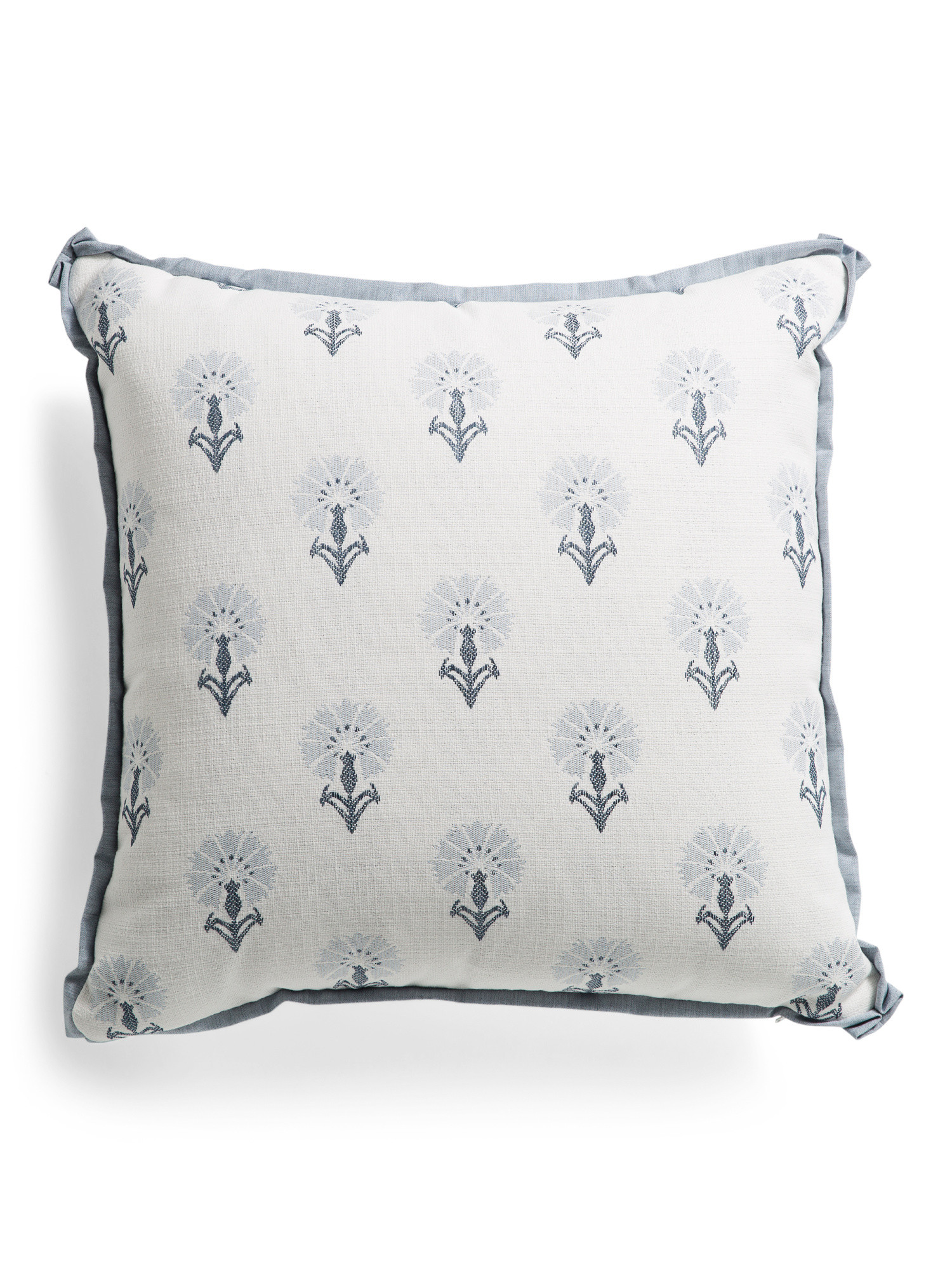 Made In Usa 20x20 Luxury Outdoor Dahlia Double Flange Pillow | TJ Maxx