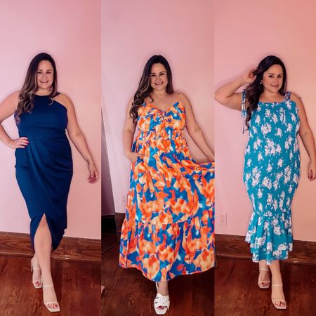 Beautiful blue dresses perfect for spring and summer occasions!

I’m wearing an xl in all, but needed an l in the blue floral. 

Midsize 
Curvy
Size 12
Size 14
Wedding guest dress
Vacation dress
Spring dress
Summer dress
Navy blue dress
Maxi dress


#LTKmidsize #LTKwedding #LTKfindsunder50