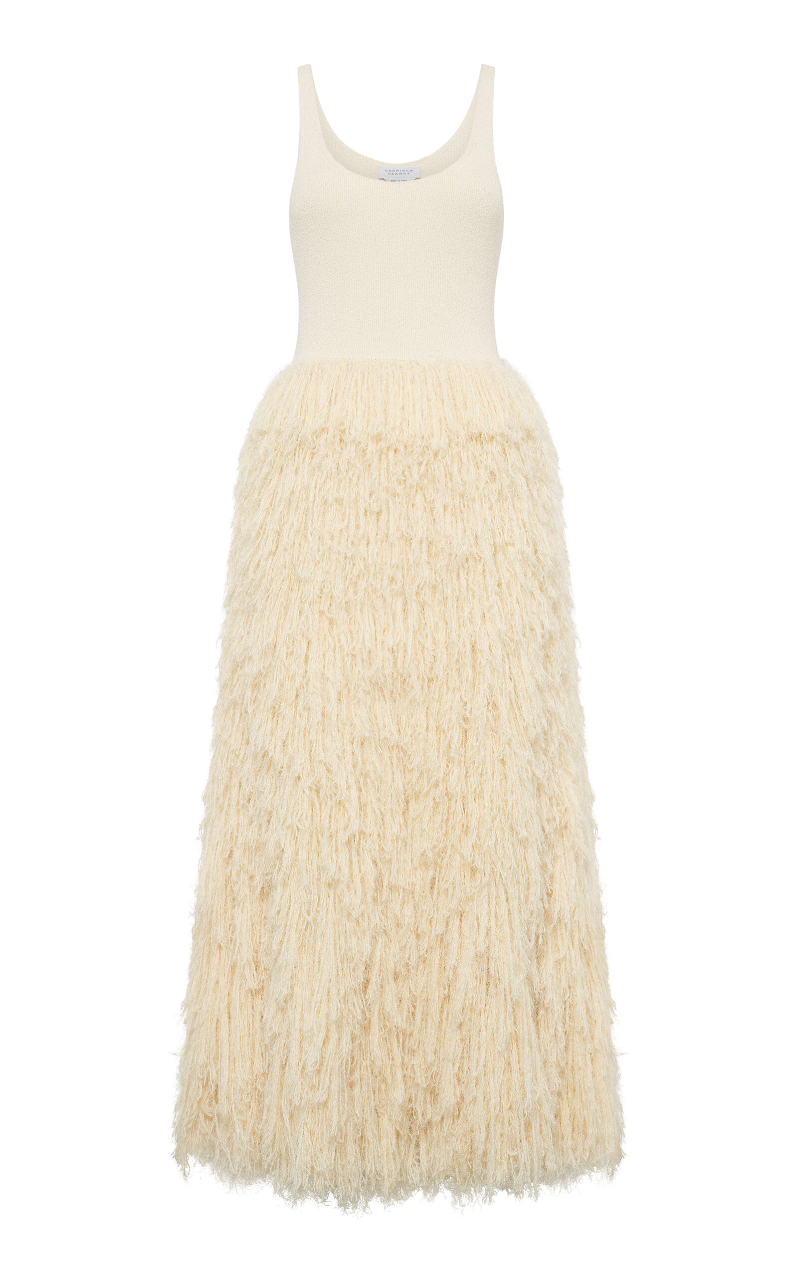 Elianor Fringed Silk-Blend Maxi Dress | Moda Operandi (Global)