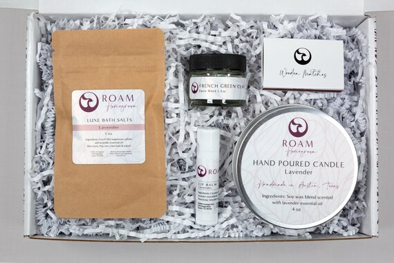 Relaxation Spa Gift Set by ROAM Homegrown BFTP | Etsy | Etsy (US)