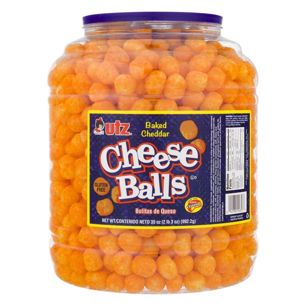 Utz Cheese Balls Barrel - 23oz | Target