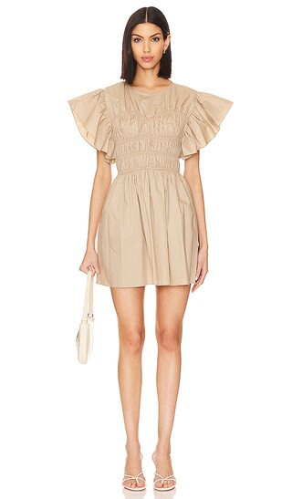 Radha Dress in Khaki | Revolve Clothing (Global)