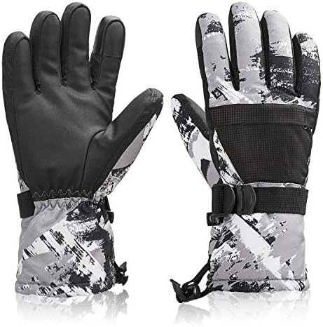 BOSONER Ski Snowboard Gloves, Waterproof Winter Warm Gloves, Cold Weather Touchscreen Snow Gloves fo | Amazon (US)