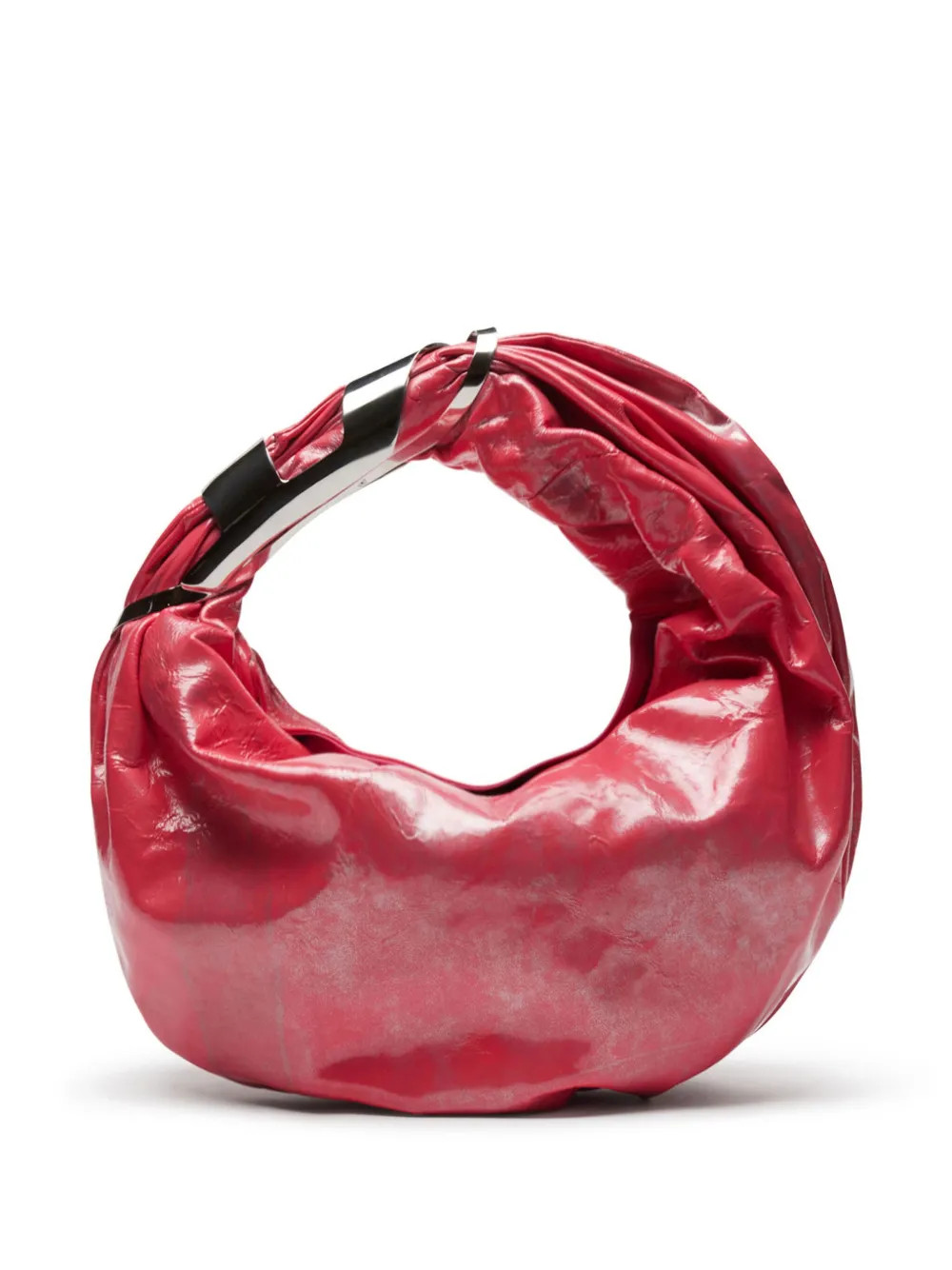 Diesel Grab-D Hobo S Leather Shoulder Bag - Farfetch | Farfetch Global