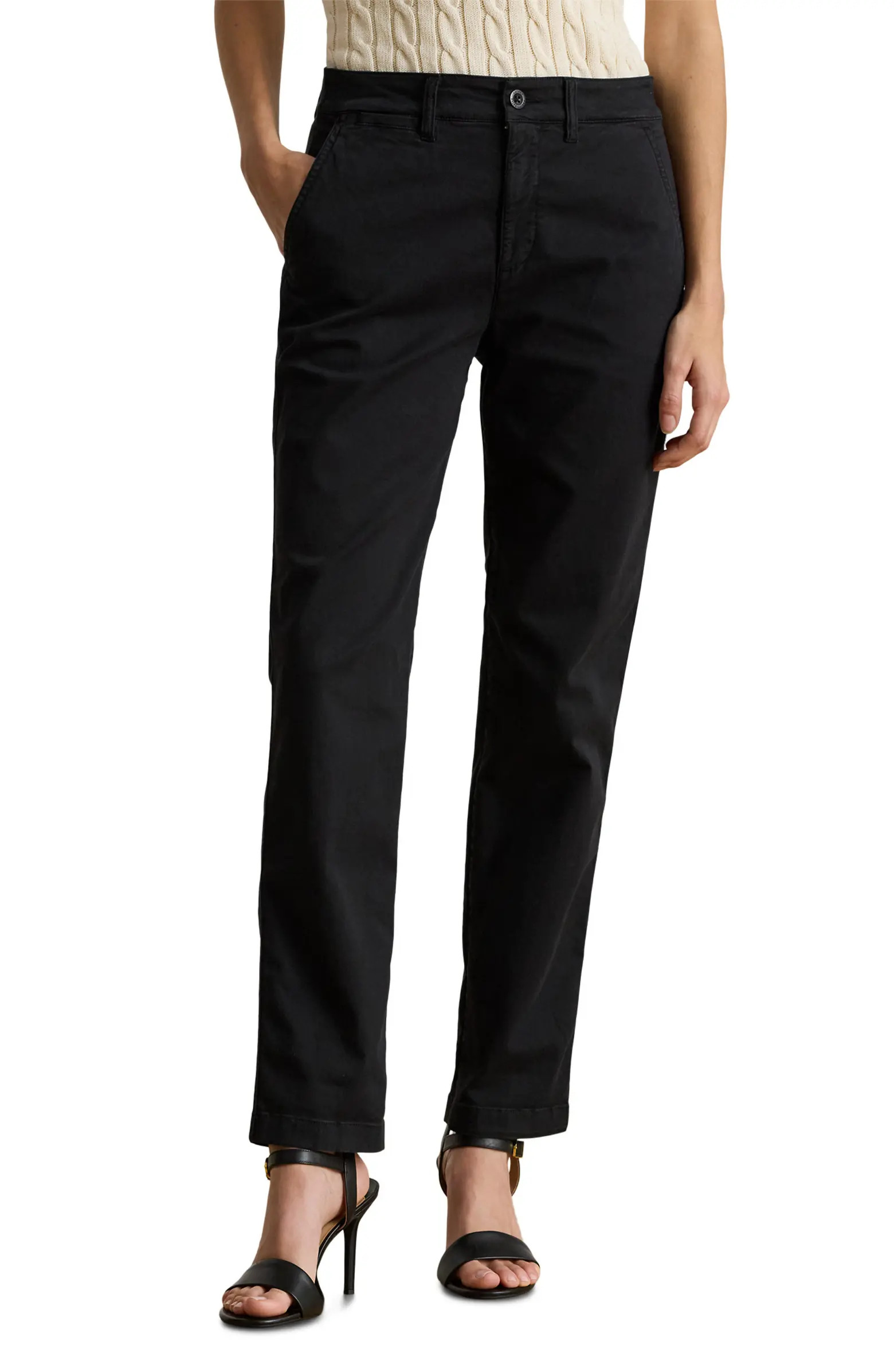 Lauren Ralph Lauren Slim Fit Stretch Twill Chinos | Nordstrom | Nordstrom