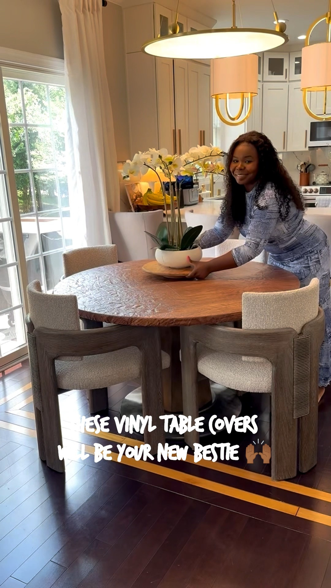 These vinyl table cover will be your new bestie 🙌🏾 what a live saver for my dining table with kids! 😅 #amazonhome #primeday is days away!!

#LTKHome #LTKSaleAlert