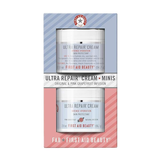 First Aid Beauty Ultra Repair Cream Intense Hydration Moisturizer for Face and Body Original and ... | Amazon (US)