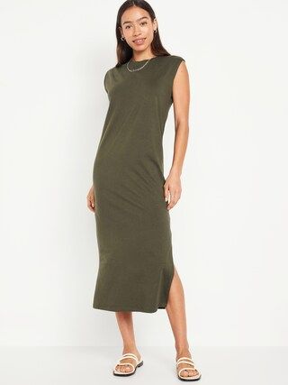 Sleeveless Maxi Column Dress for Women | Old Navy (US)