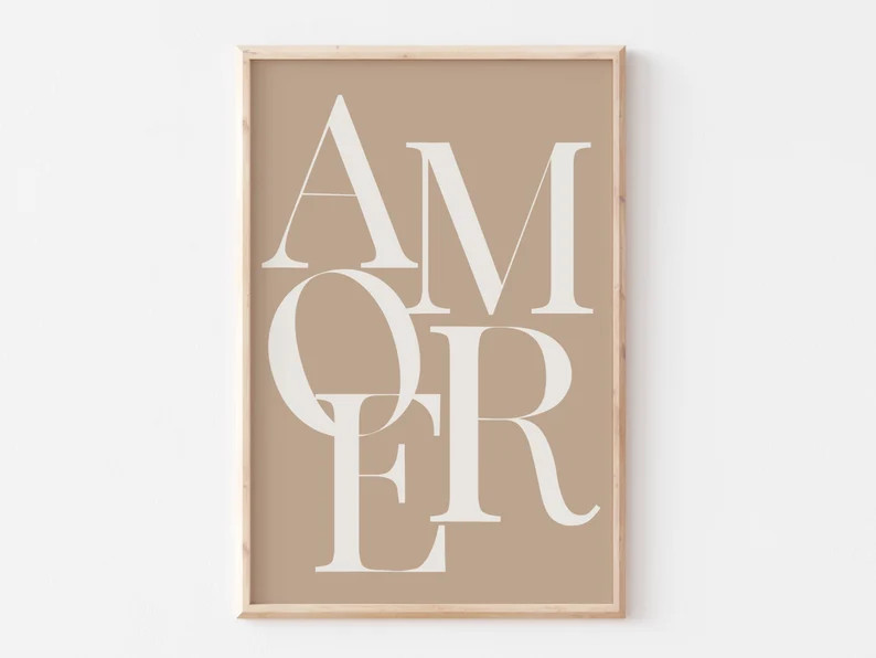 Modern Abstract Print Set Of 6 Bundle Print set Neutral | Etsy | Etsy (US)