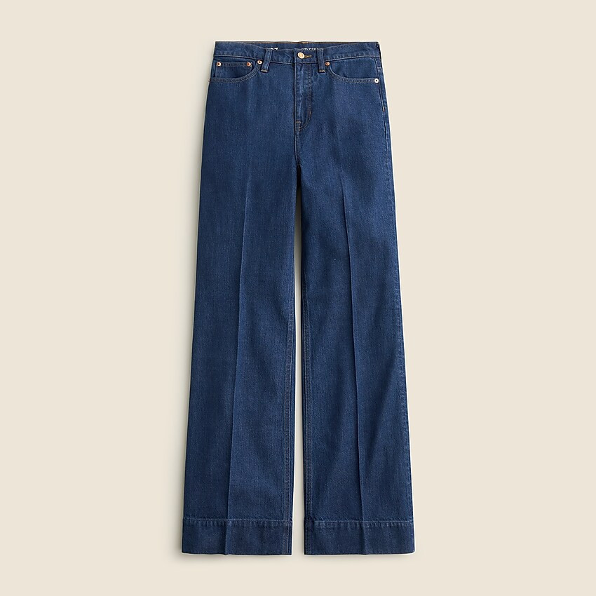 Petite denim trouser in Fiorellas wash | J. Crew US