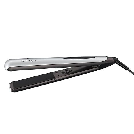 Hair Straightener Flat Iron and Curler 2 in 1 Professional Ceramic Flat Iron Instant Heat Up with... | Amazon (US)
