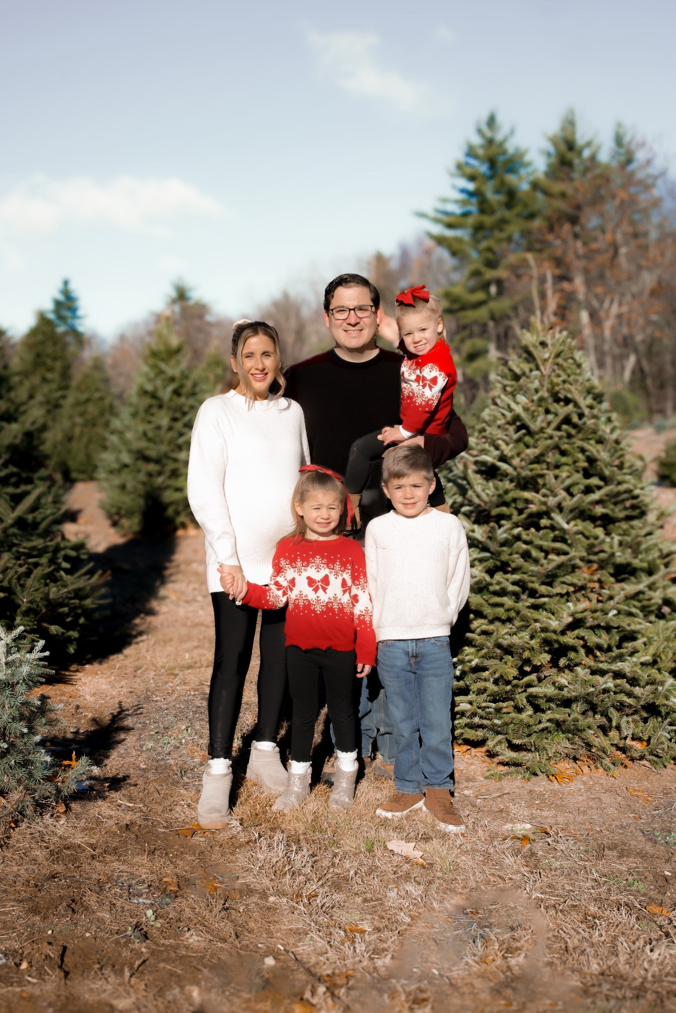 Family outfits, holiday family outfits, Christmas family outfits, Christmas tree hunting outfits, tree farm outfits, bow sweater, women’s boots, toddler boots, women’s leggings 

#familyoutfits #holidayfamilyoutfits #christmasfamilyoutfits #bowsweater #womensboots 

#LTKHoliday #LTKSeasonal #LTKKids