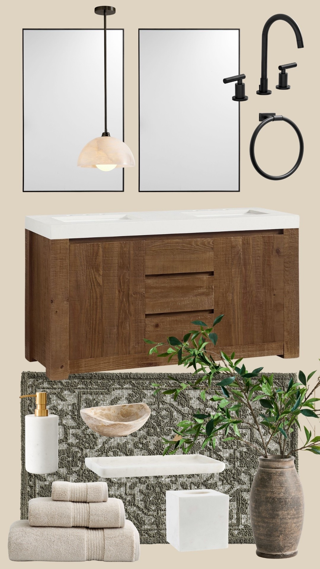 Refresh your guest bathroom with these home decor finds!

#LTKHome