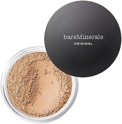 bareMinerals Original Loose Powder Foundation SPF 15, Clean Mineral Powder Face Makeup, Sheer-to-... | Amazon (US)