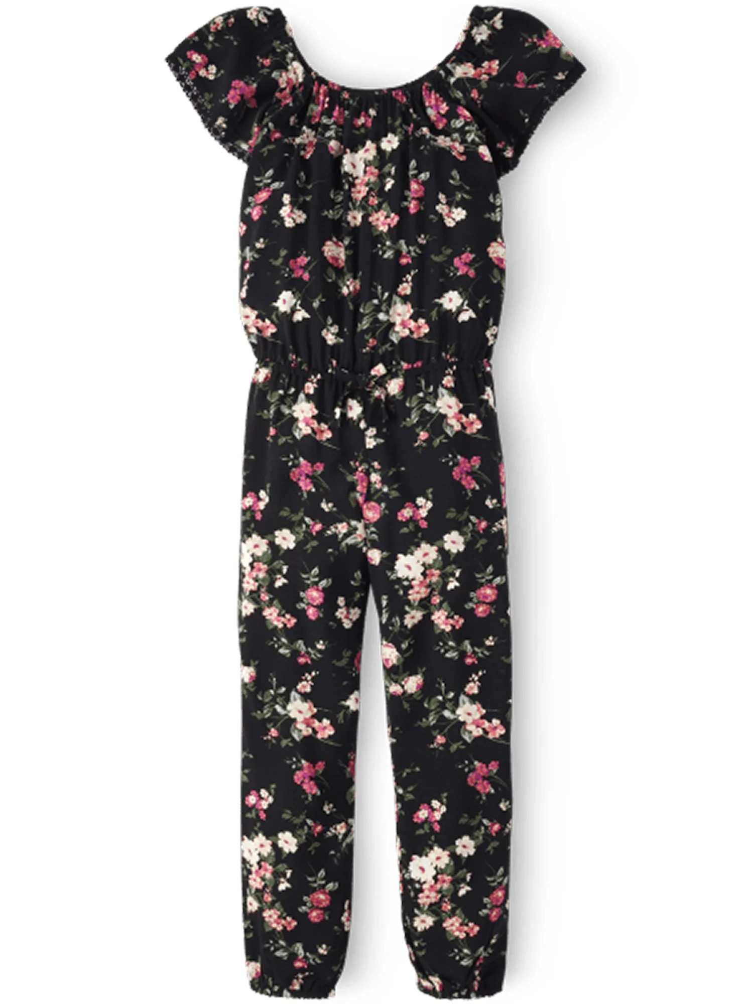 The Children's Place Girls Short-Sleeve Jumpsuit, Sizes XS-XXL | Walmart (US)