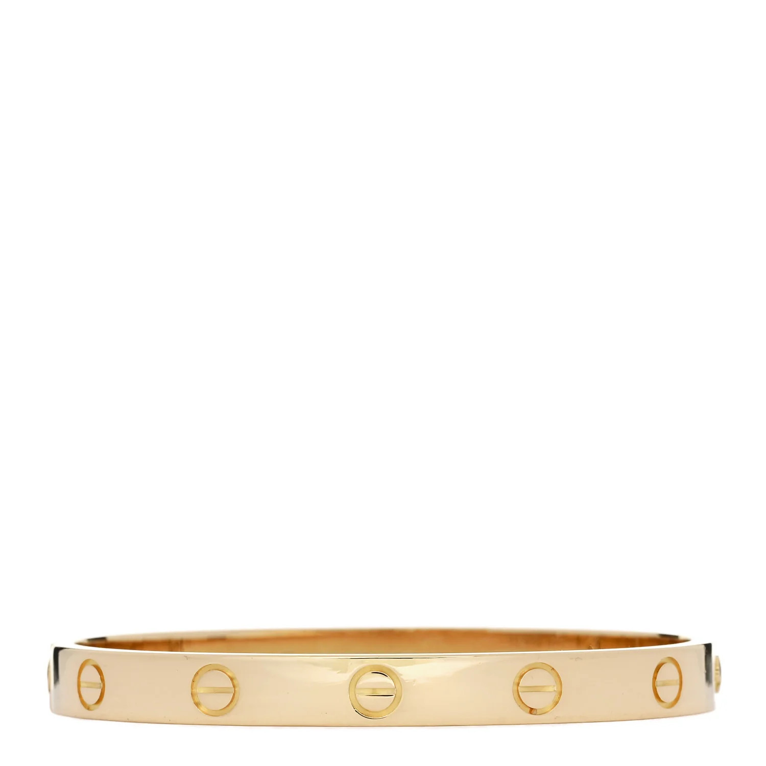 18K Yellow Gold LOVE Bracelet 16 | FASHIONPHILE (US)