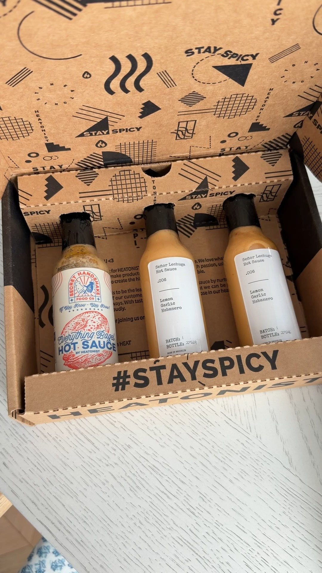 Ordered some of our favorite hot sauces 🌶️ I highly recommend all of these hot sauces below (if you can handle the heat!). 

The Queen Majesty (Cocoa Ghost Hog Sauce) is my absolute favorite. Soooo delicious! 🍽️ 

#LTKGiftGuide #LTKdayinmylife #LTKvlog