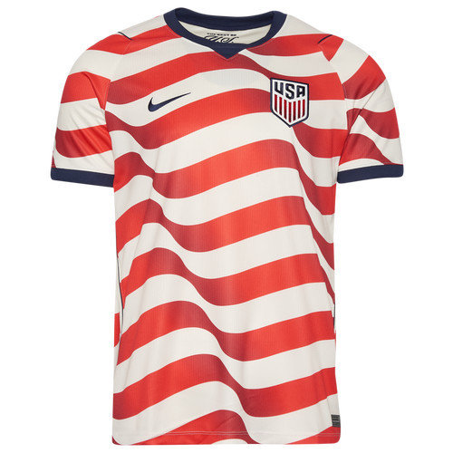 Nike Mens Nike US Home Replica Stadium Jersey - Mens Sail/Midnight Navy Size L | Foot Locker (US)
