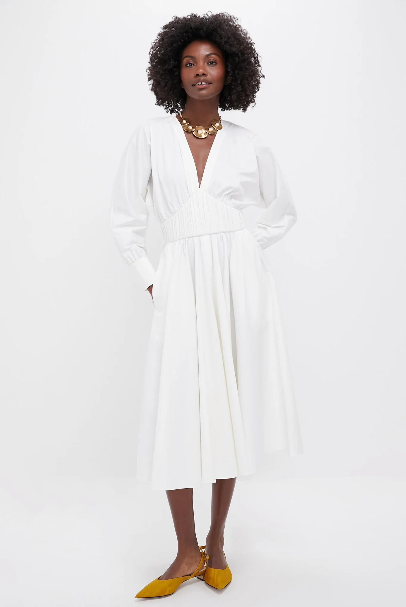 White Viro Maxi Dress | Tuckernuck (US)