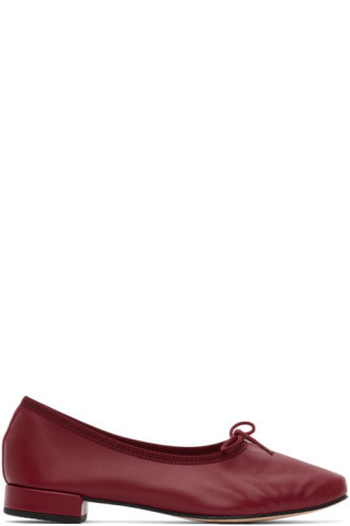 Repetto - SSENSE Exclusive Red Danse Ballerina Flats | SSENSE