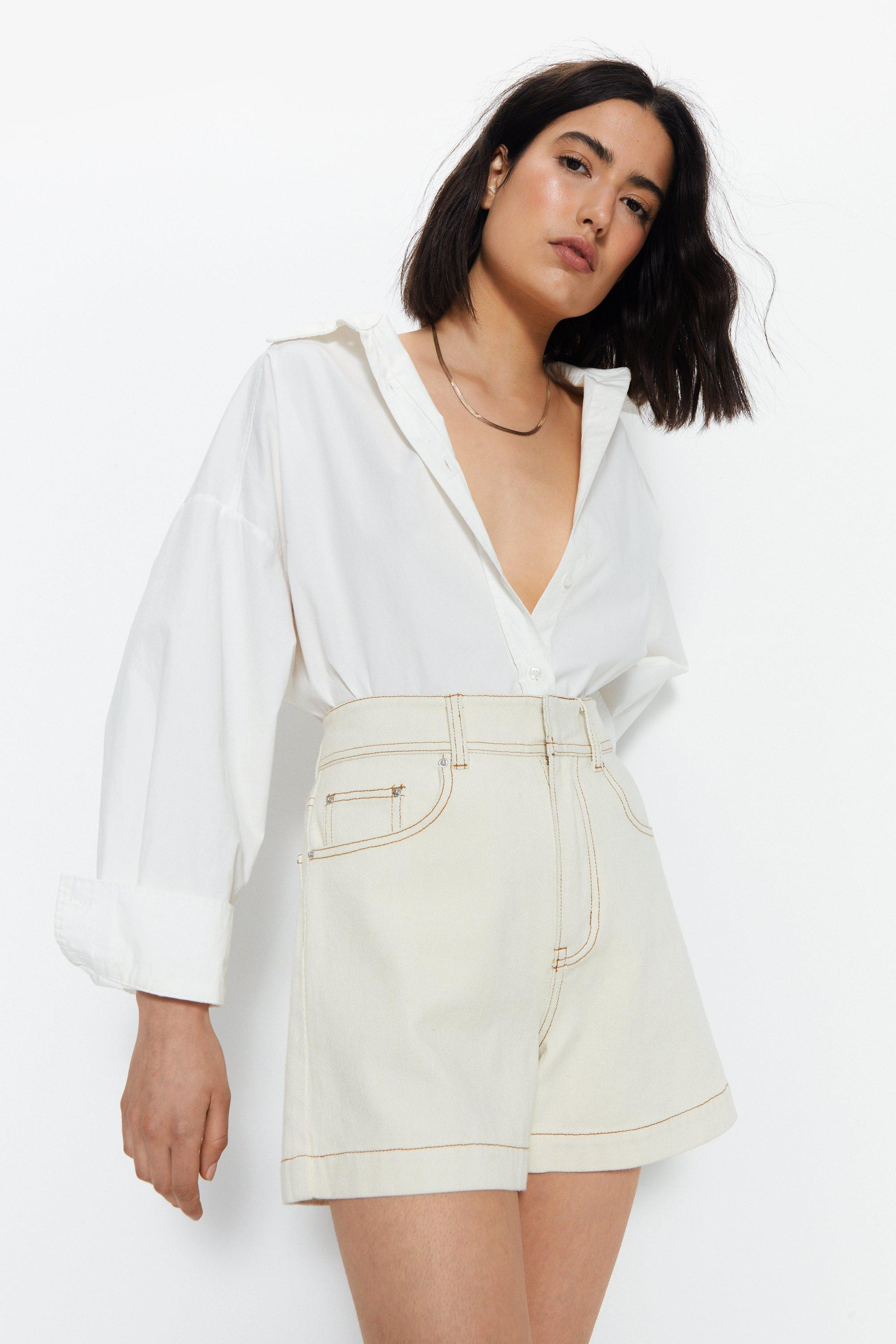 Denim City Short | Warehouse UK & IE