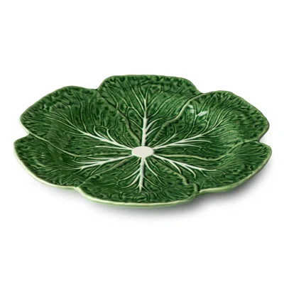 Le Jardin Cabbage 3-D Round Platter 13" – Sculpted Green Stoneware Leaf Platter – Heirloom-Inspired Serveware for Spring & Summer Seasonal Dining and | Wayfair North America