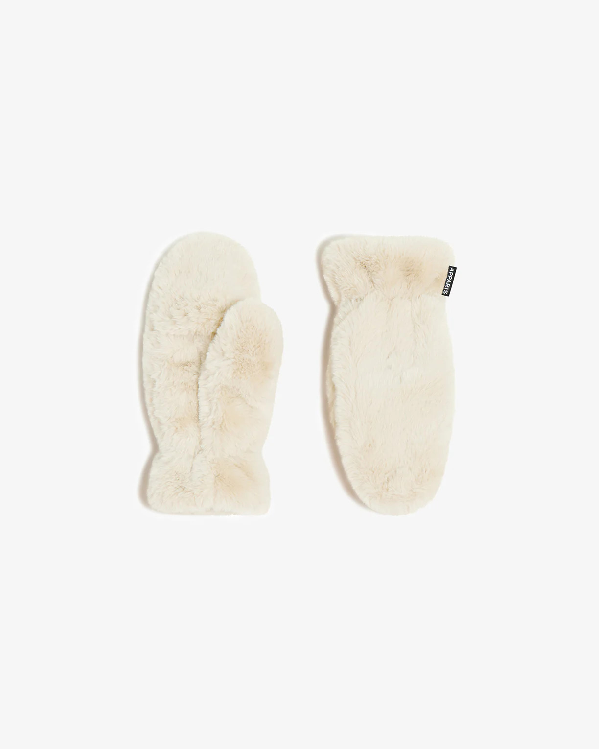 Coco Latte | Faux Fur Mittens | Apparis