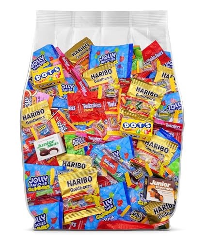 Bulk Halloween Candy Variety Pack - 2lb Assorted Trick or Treat Candy Individually Wrapped for Pinata Candies, Kids Goodie Bags, Party Favors Candies bulk Bag (2 Pounds) | Amazon (US)