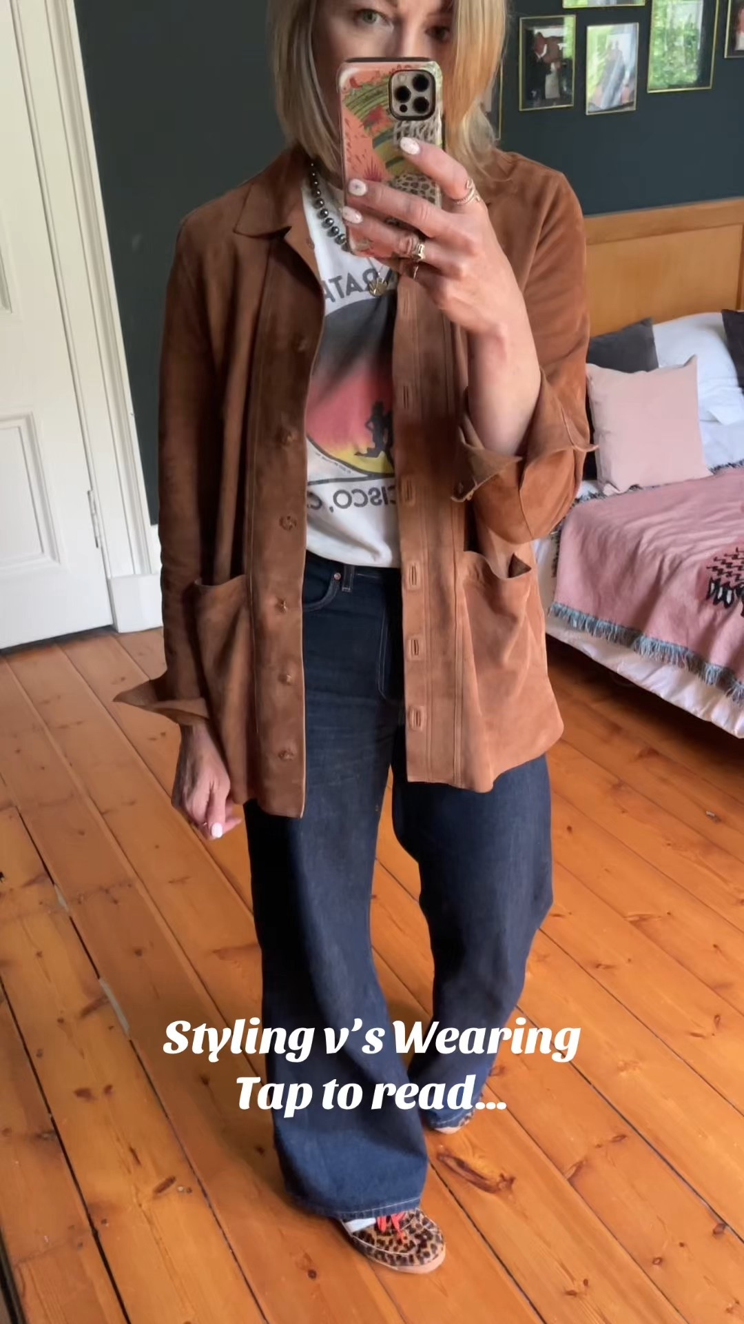 Styling vs wearing. 

#LTKuk #LTKluxury #LTKstyletip