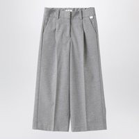 Il Gufo Grey Palace Pant With Darts | Balardi (US & Canada)