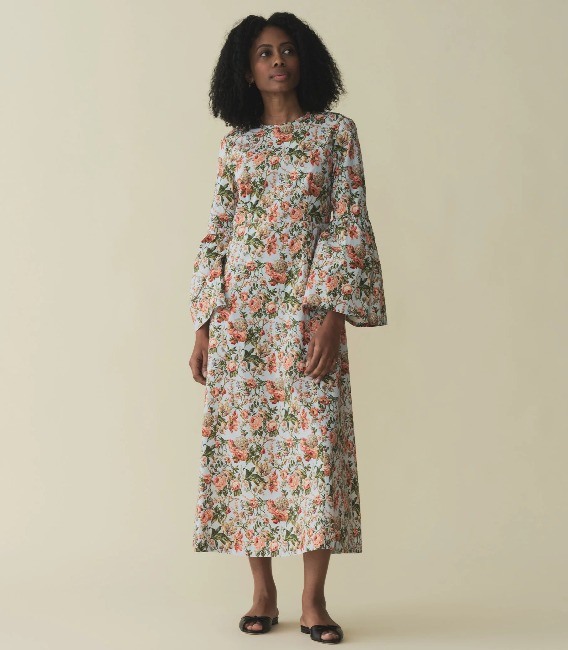 NOISETTE DRESS -- CALICO GARDEN | DOEN