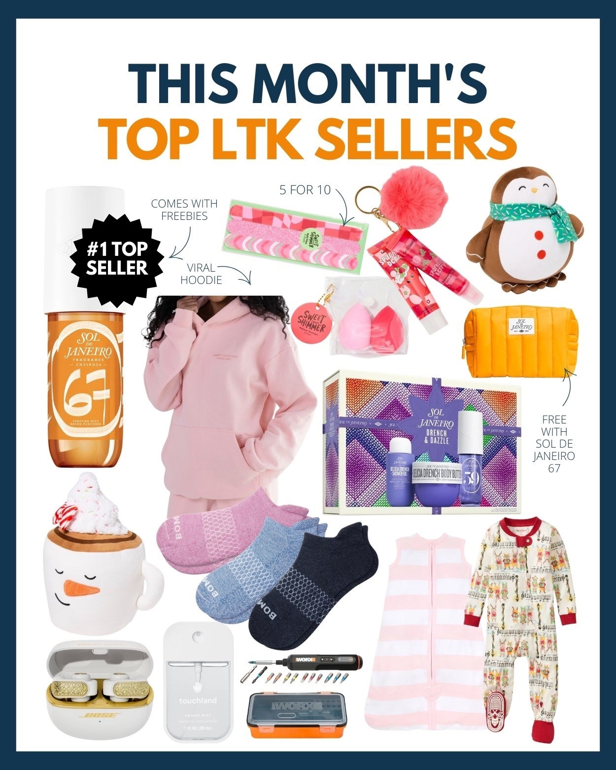 Want to know what LTK shoppers bought the most of this past month? 🛍️ Shop them below! From stocking stuffers to cozy clothing and even viral gifts that come with freebies - you’re going to love these finds! 😍

#LTKGiftGuide #LTKHoliday #LTKU