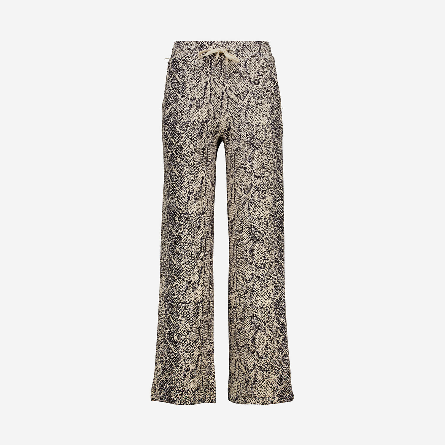 Beige Reptile Effect Trousers | TK Maxx