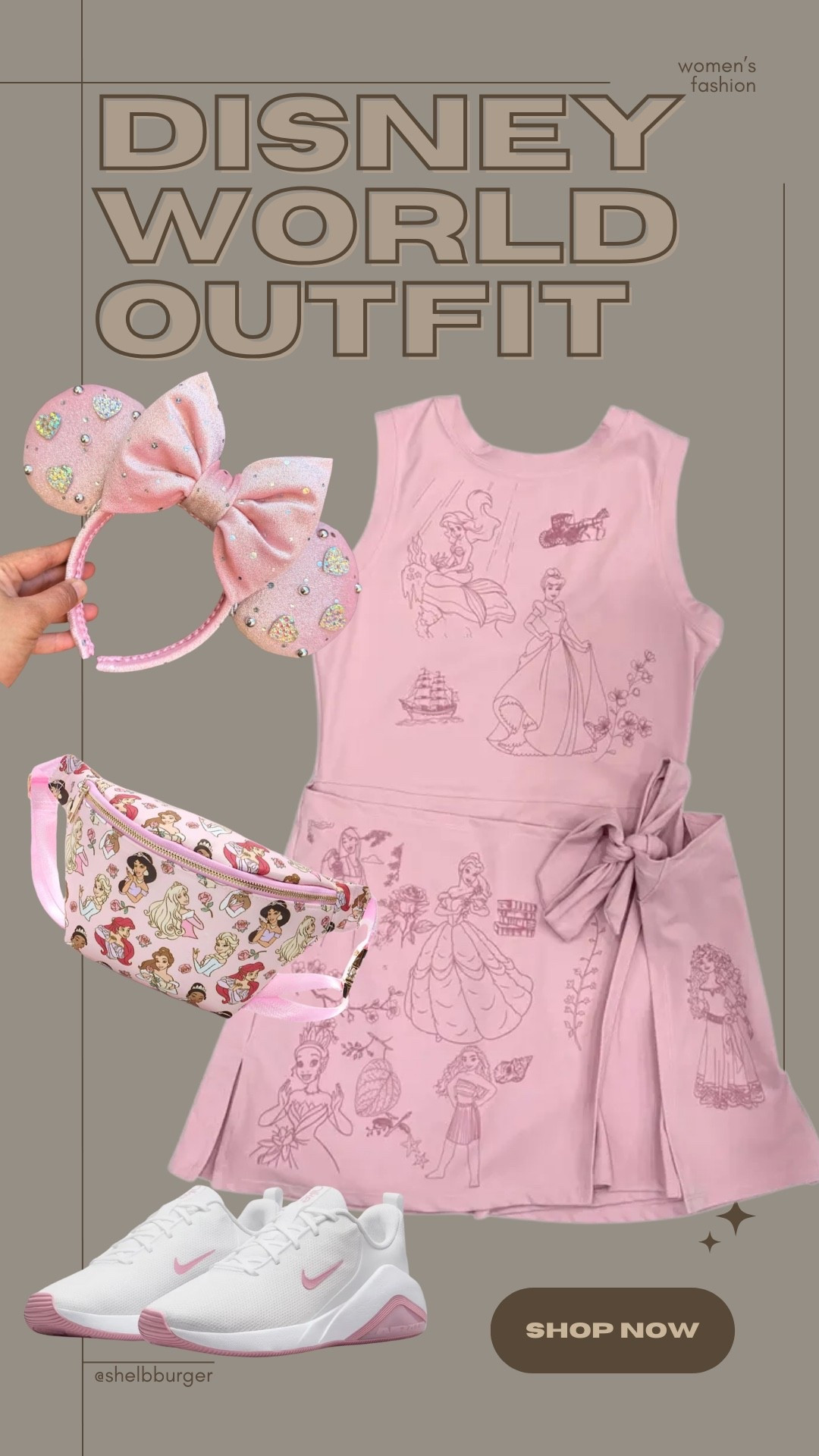 Women’s Pink Disney Princesses Disney Word vacation trip outfit
Disney Princesses active dress 

#LTKSaleAlert #LTKTravel