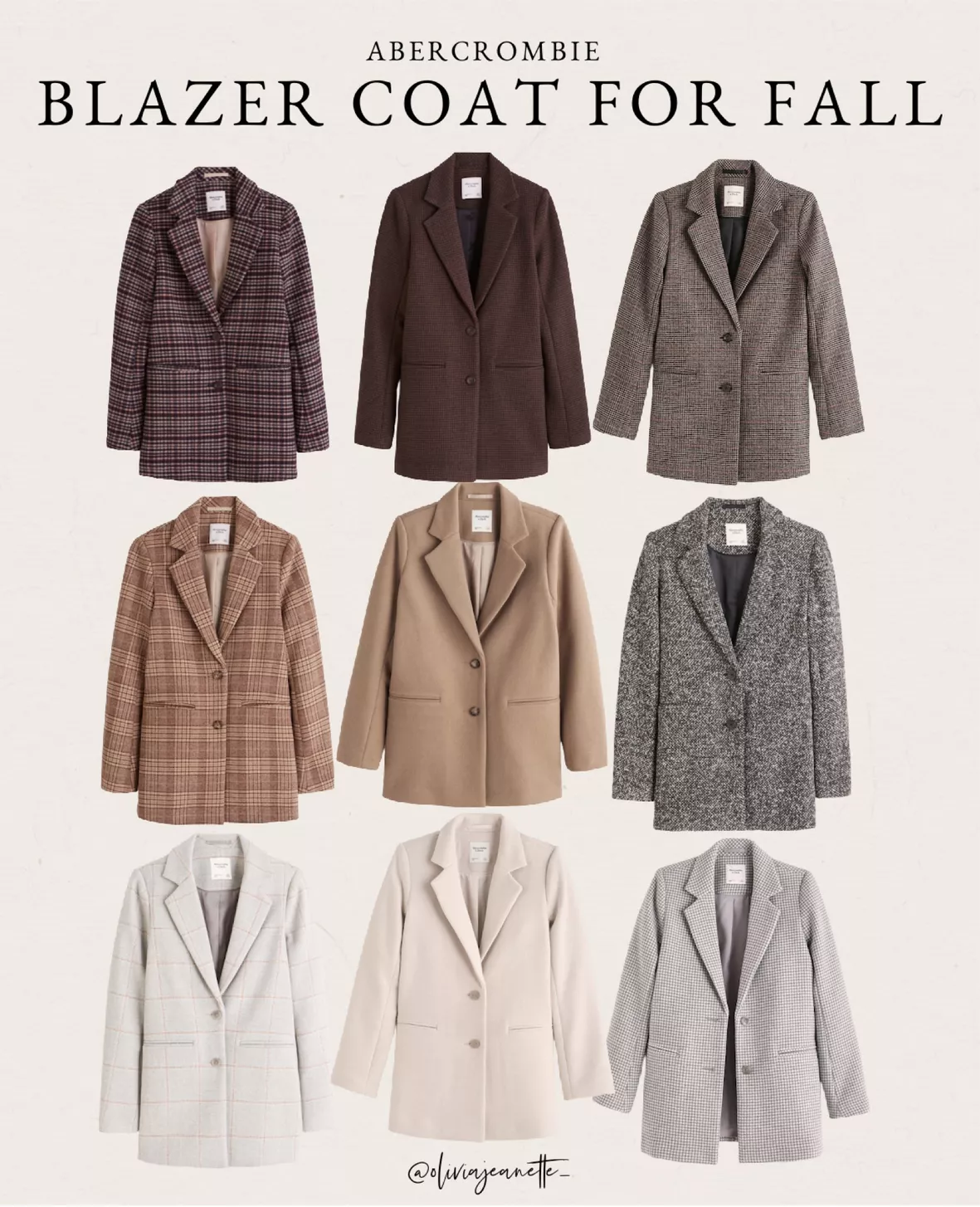 Wool-Blend Blazer Coat curated on LTK