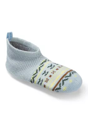 Bombas Women's Retro Fair Isle Gripper Slippers | Belk